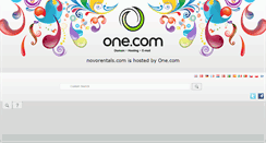 Desktop Screenshot of novorentals.com